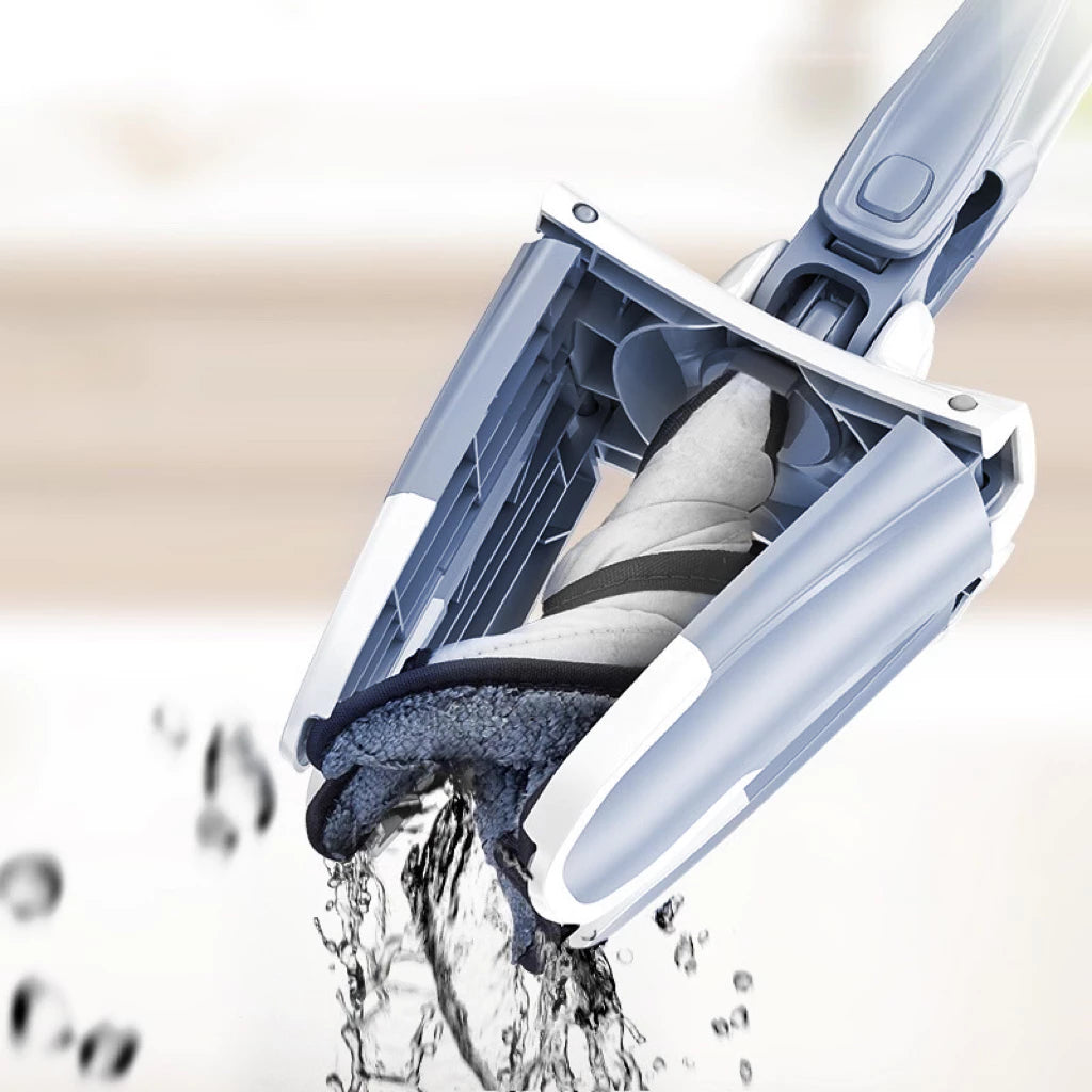 Esfregão Giratório Multiuso 2 Refis 130 comprimento Rodo Mágico Mop 360°