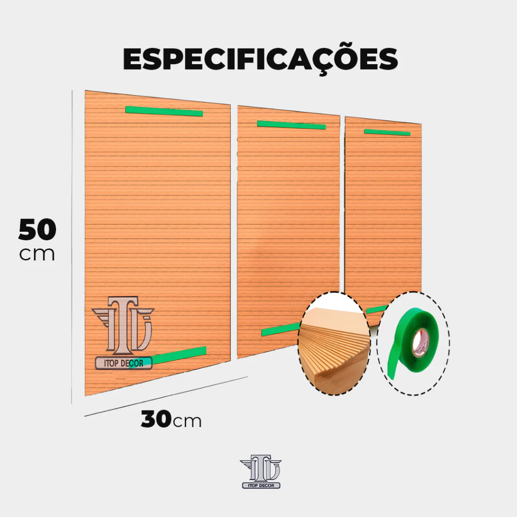 Kit 3 Peças Quadros Decorativos Flores- MDF