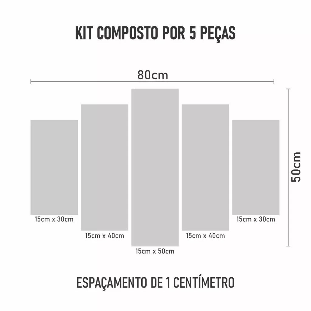 Quadro Decorativo Mosaico Para Qualquer Ambiente