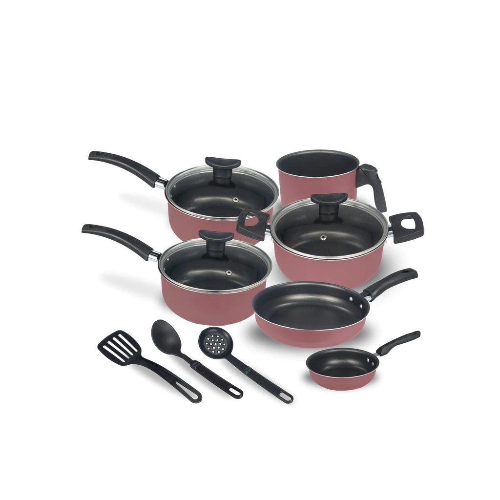 Jogo de Panelas Tampa de Vidro – Kit com 9 Peças